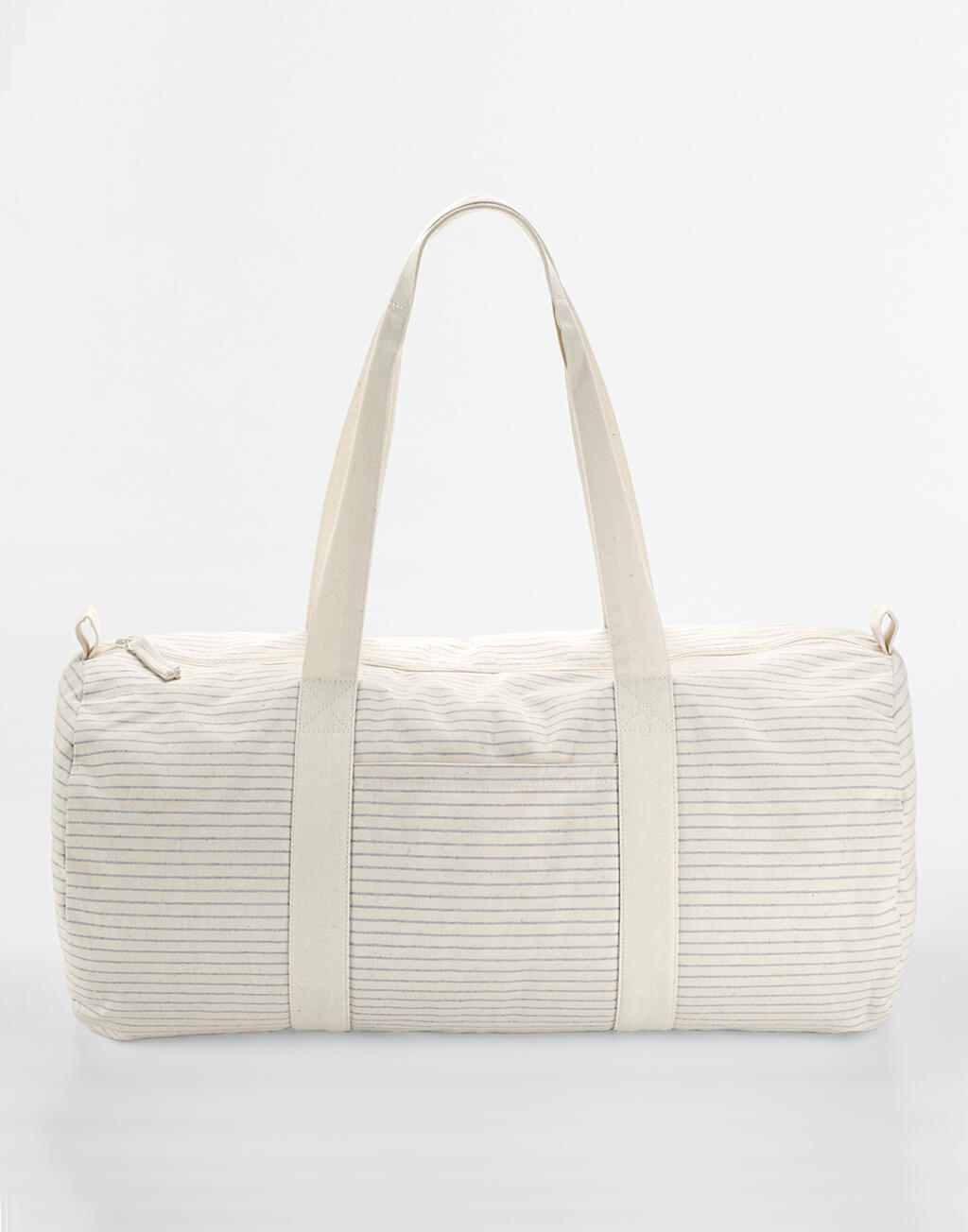 Bolsa algodón orgánico a rallas Barrel Grey Stripe