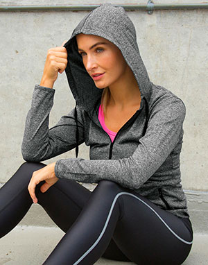 Result Chaqueta Ligera con capucha mujer