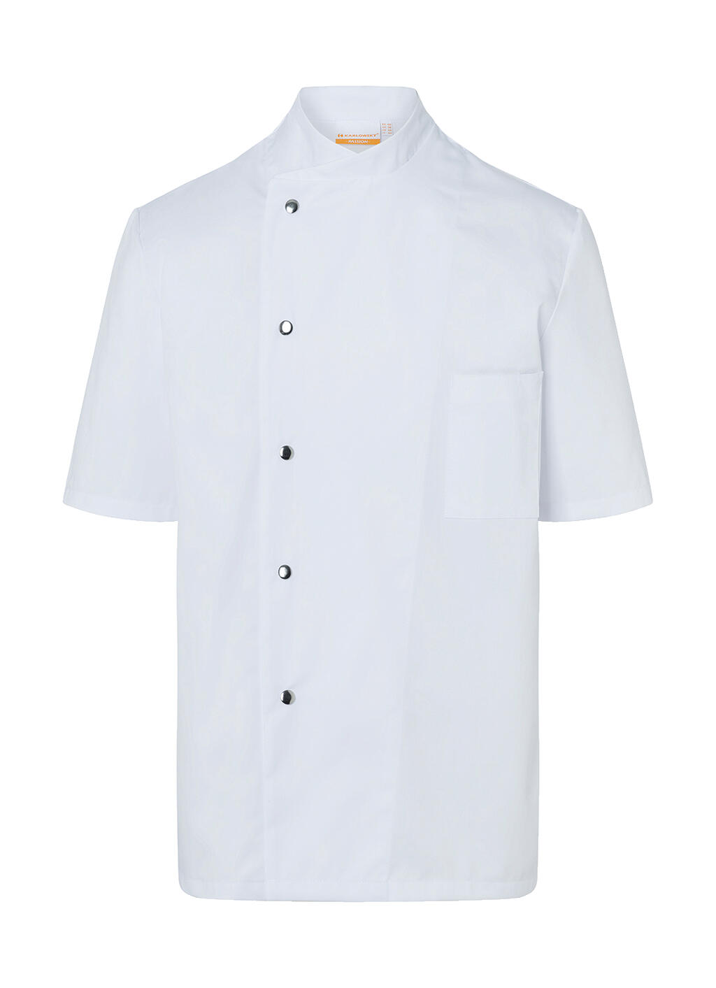 Chaqueta Chef Gustav manga corta White
