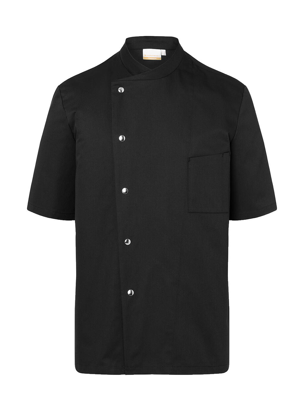 Chaqueta Chef Gustav manga corta Black