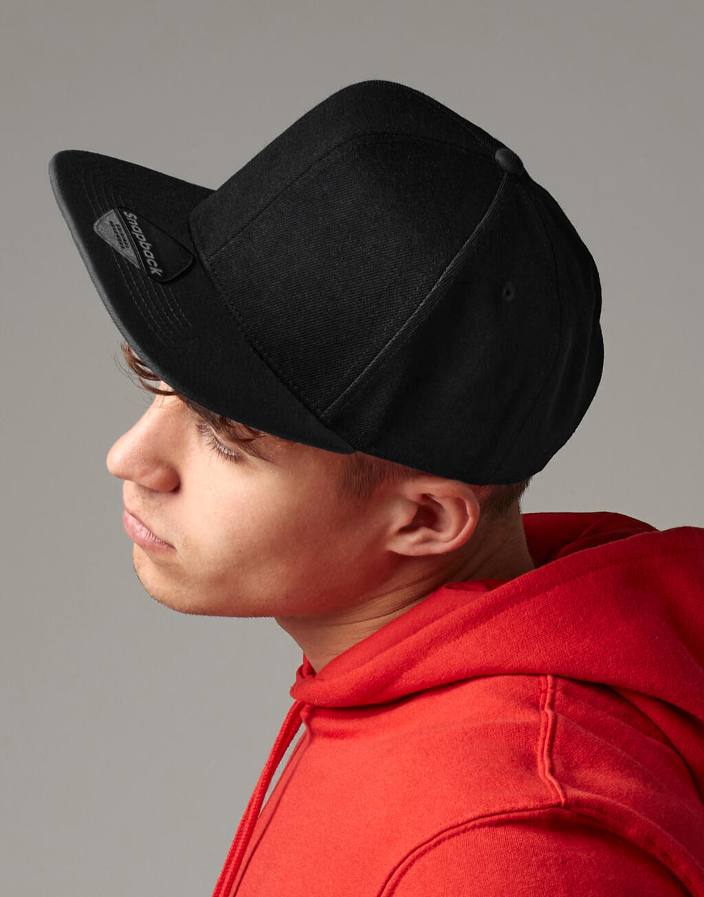  Beechfield Gorra Original Flat Peak Snapback 6 paneles