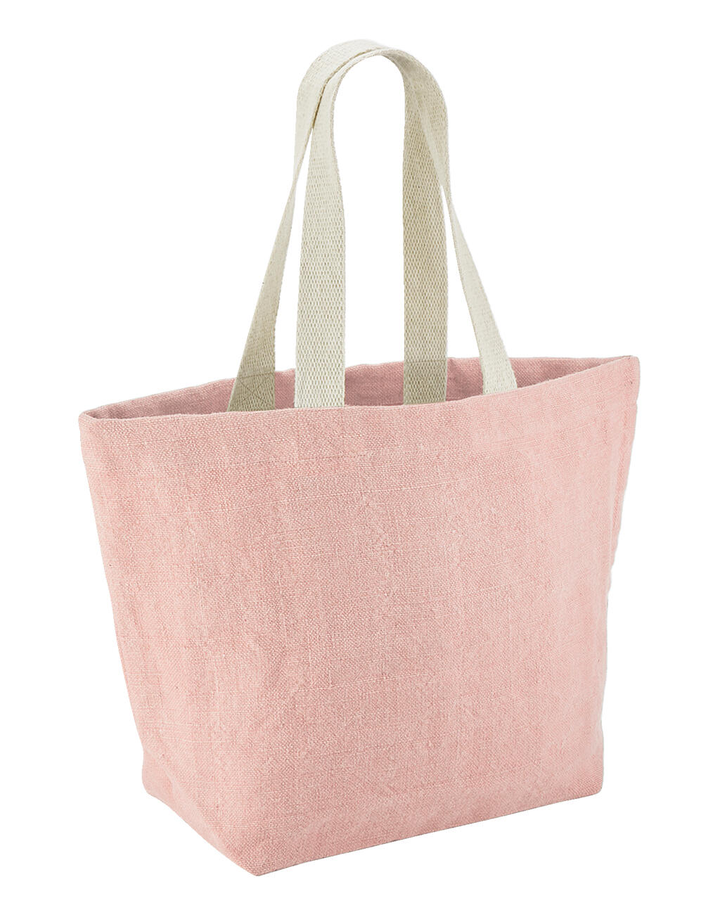 Bolsa de playa de yute suave lavado Blossom