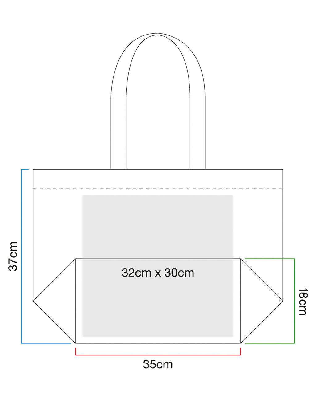  Westford Mill Bolsa de playa de yute suave lavadootro