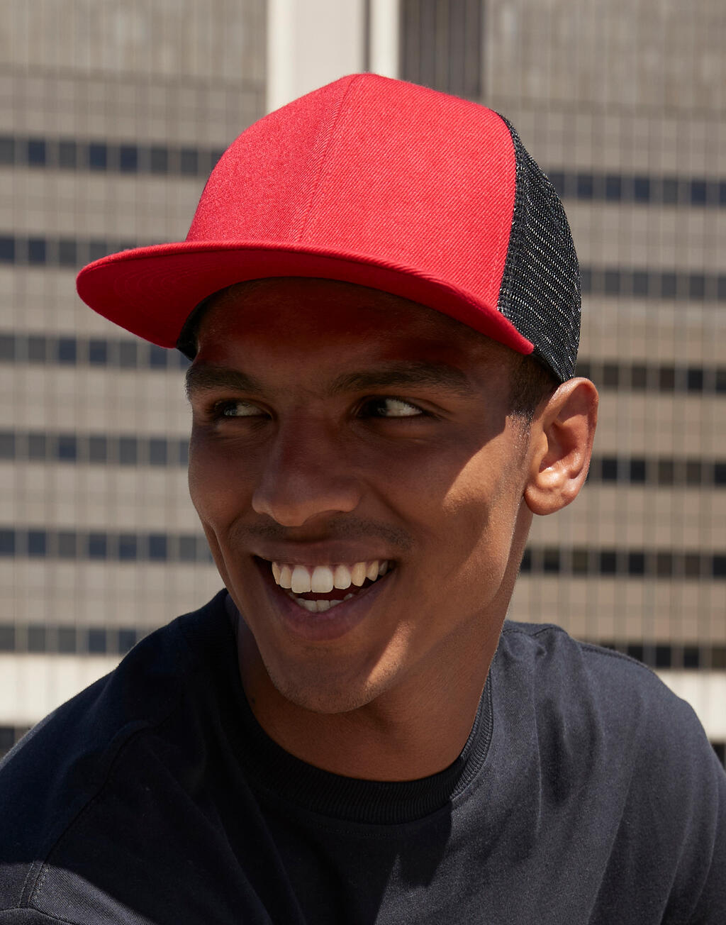 Gorra Original Flat Peak Trucker 6 paneles