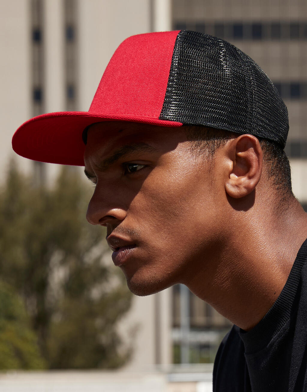  Beechfield Gorra Original Flat Peak Trucker 6 panelesotro