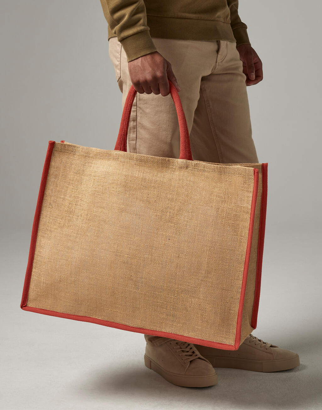 Westford Mill Bolsa shopper de yute natural almidonado Marketotro