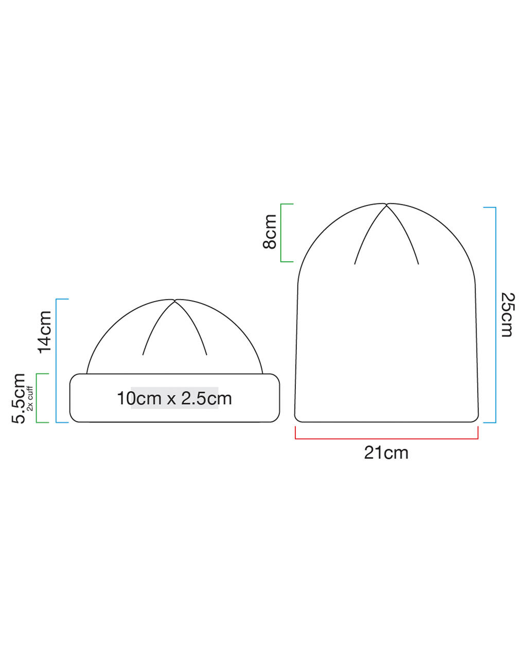  Beechfield Gorro Mini Pescador Recicladootro