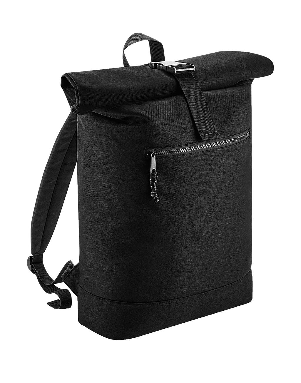 Mochila Roll-Top reciclado Black