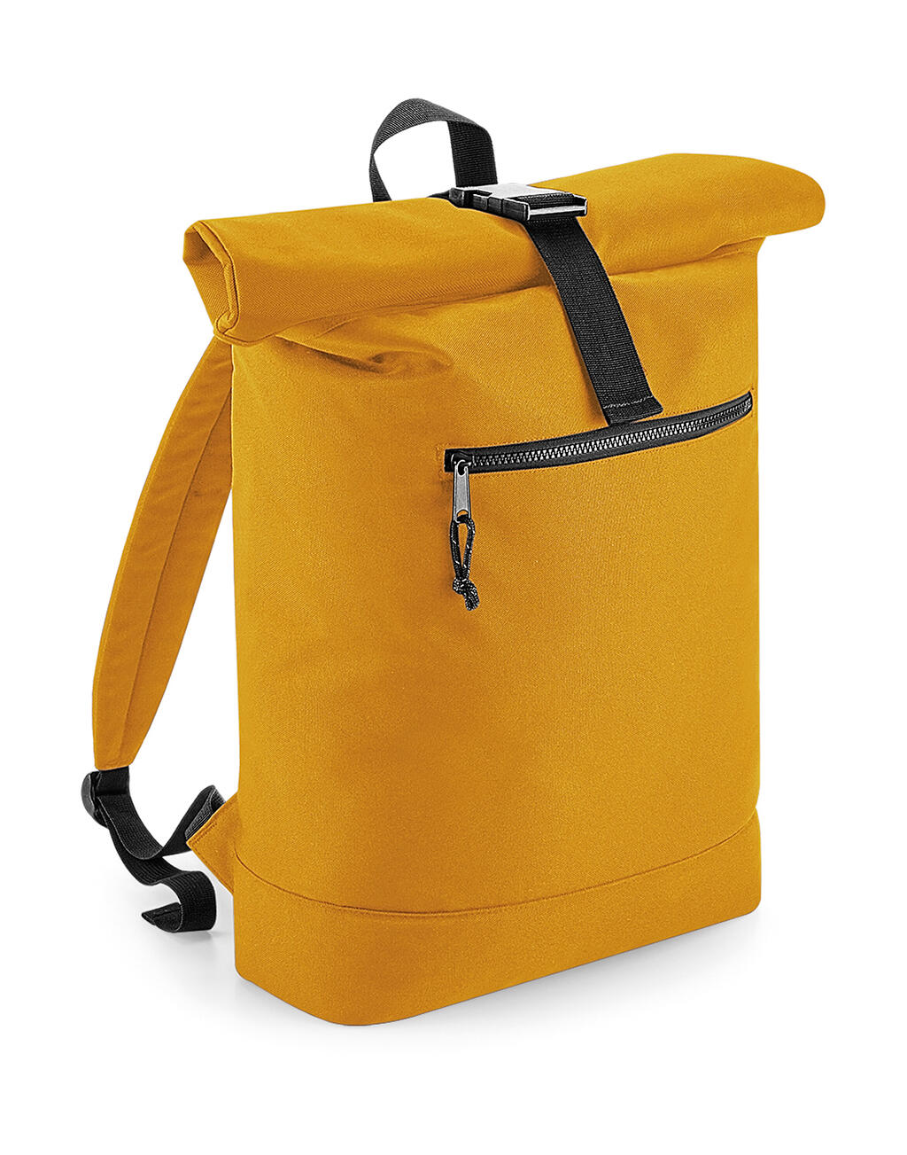 Mochila Roll-Top reciclado Mustard