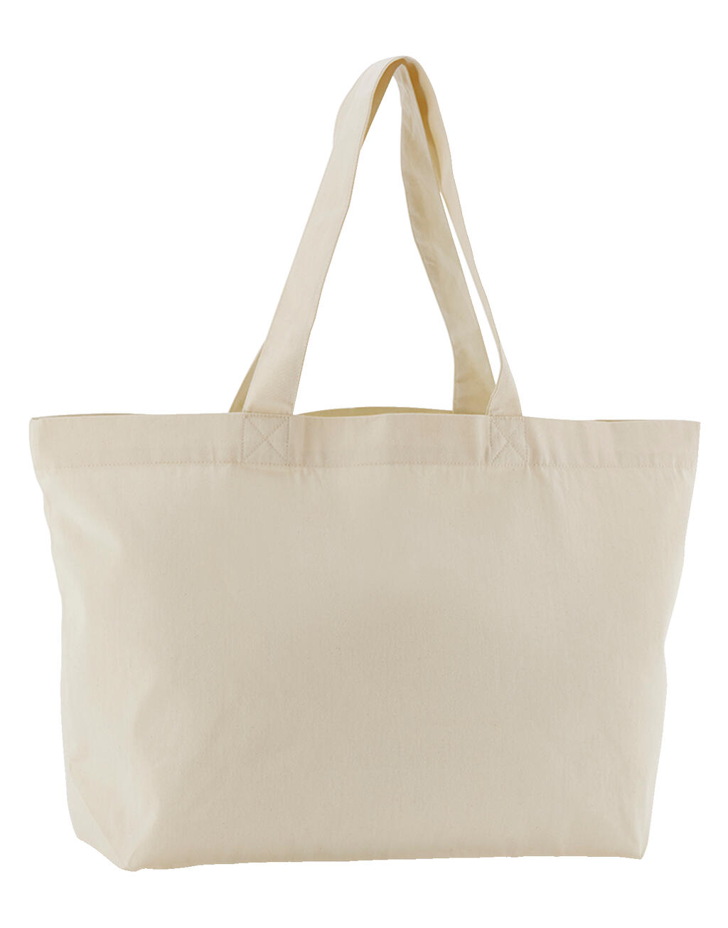 Bolsa shopper EarthAware® de sarga ecológica Natural