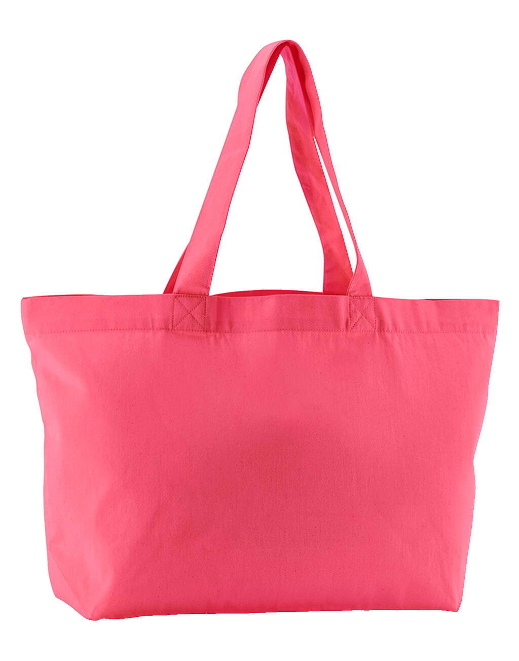 Bolsa shopper EarthAware® de sarga ecológica Raspberry Pink