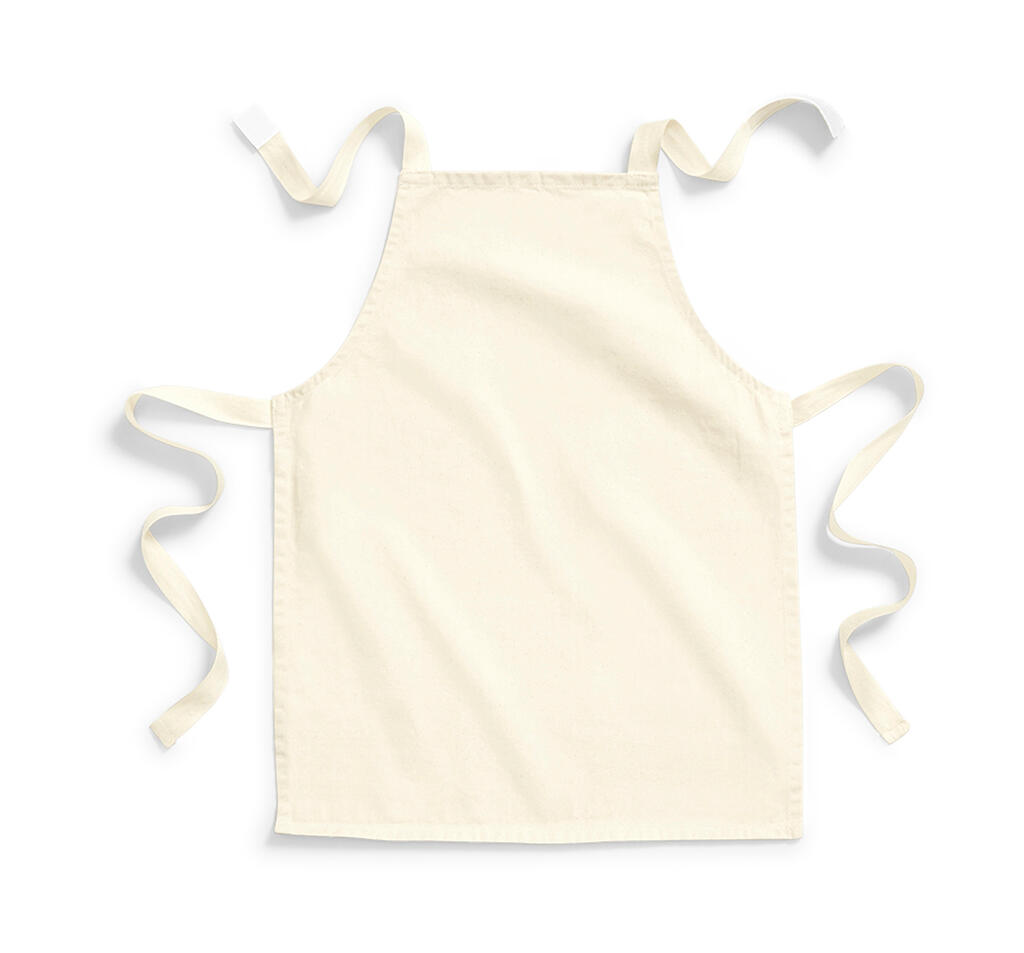 Delantal algodón Junior Fairtrade Natural