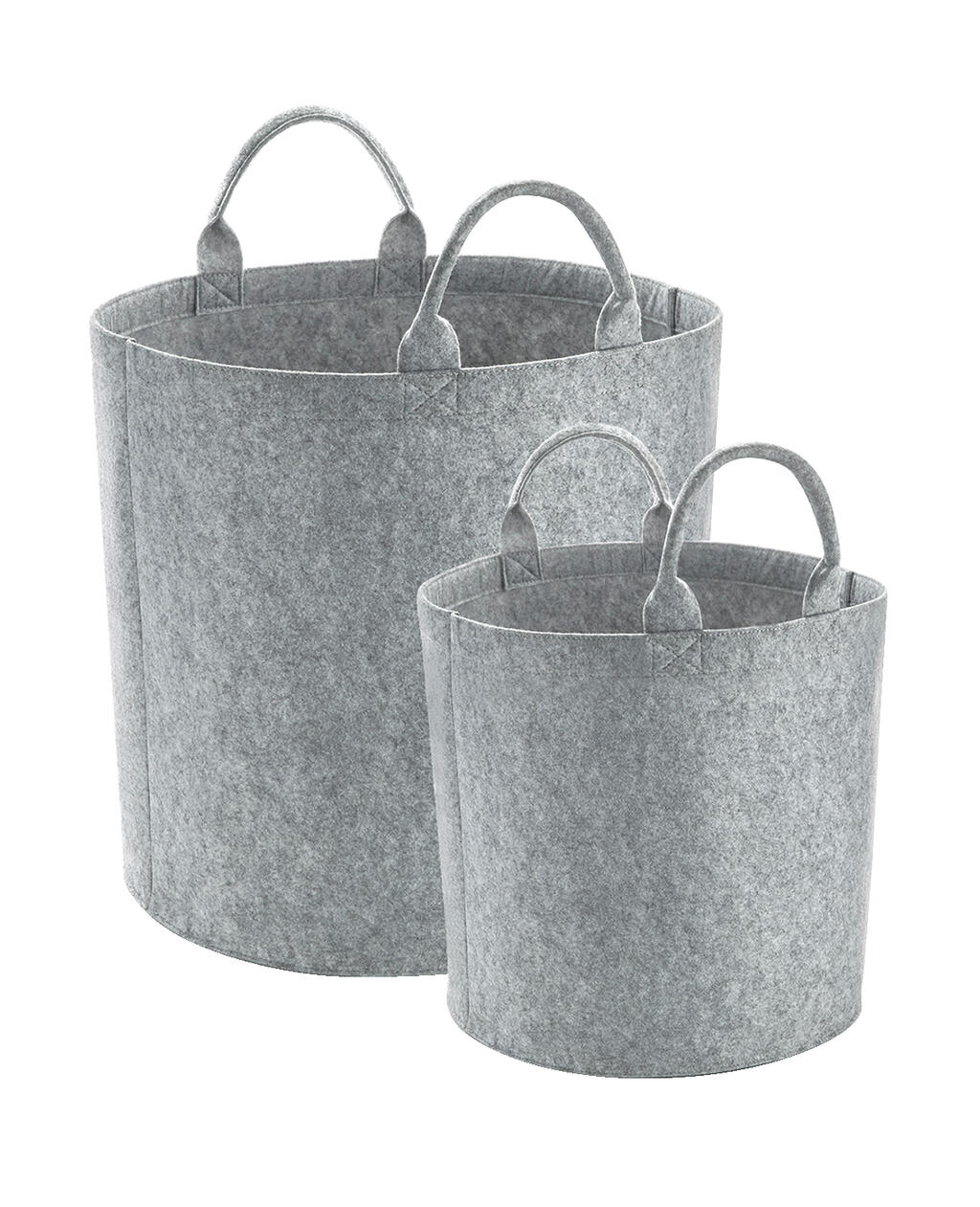 Bolsa Trug de fieltro  Grey Melange