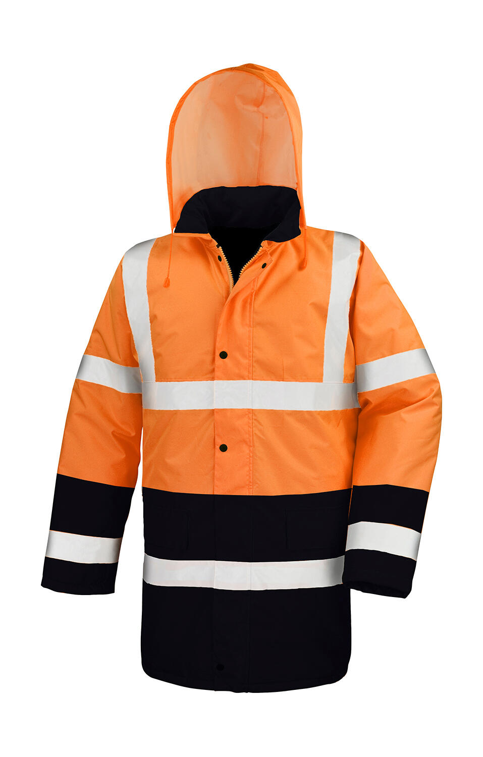 Chaqueta seguridad Core Motorway 2-Tone Fluorescent Orange/Black