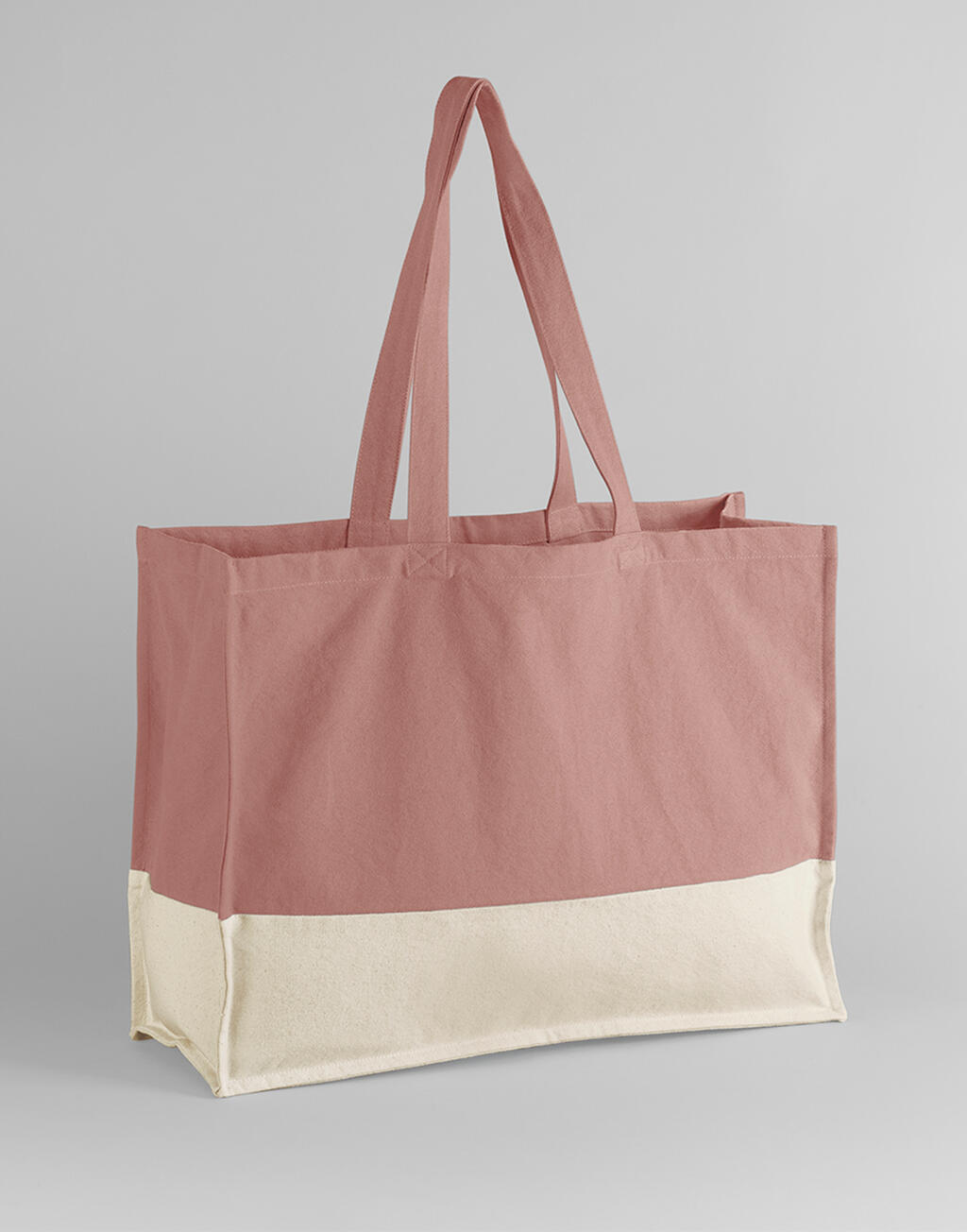 Bolsa de Compra en Contraste Orgánica EarthAware® Rose/Natural