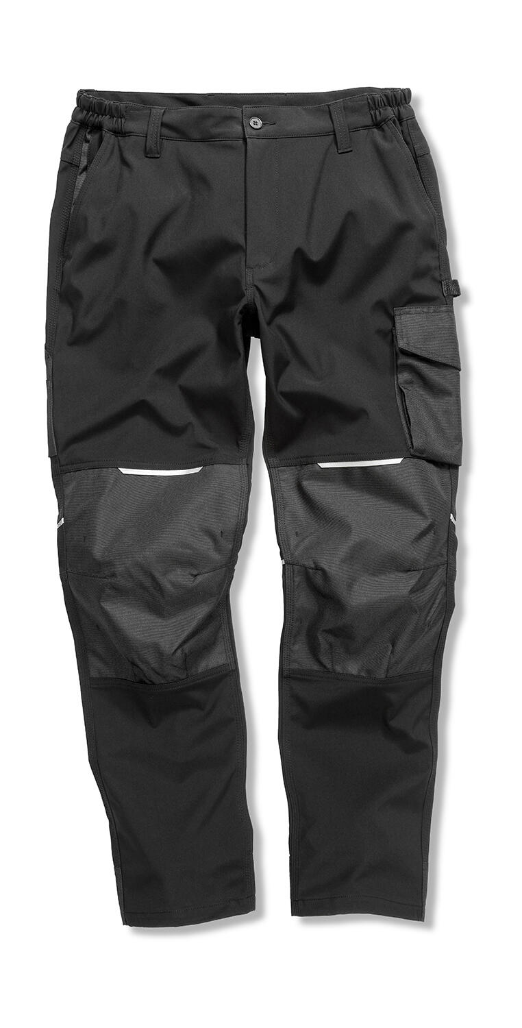 Pantalones Softshell Work Black