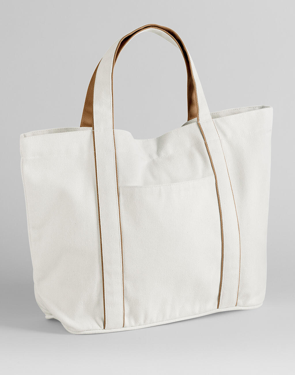 Tote Deportiva Mediana Soft White/Caramel