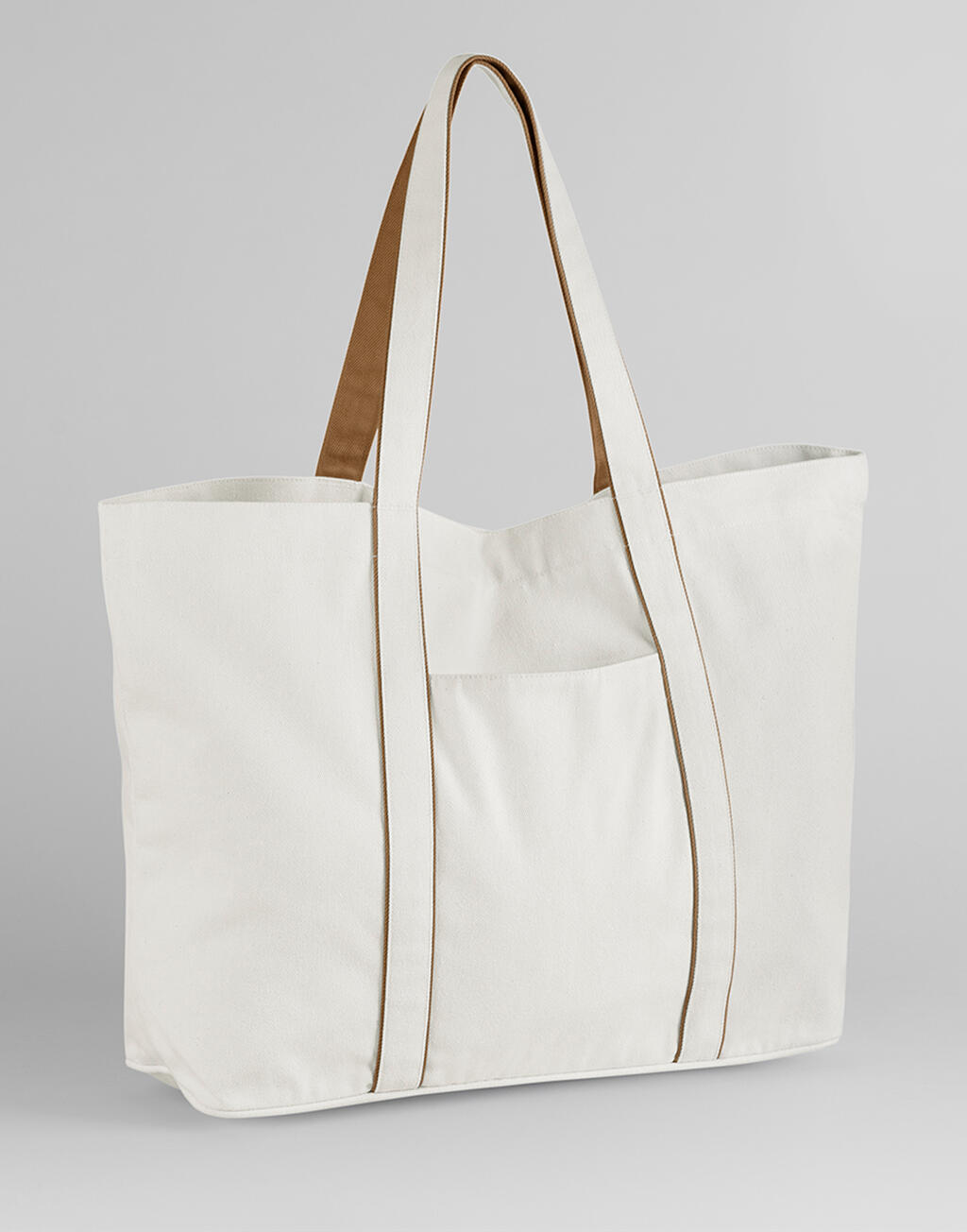 Tote Deportiva Grande Soft White/Caramel
