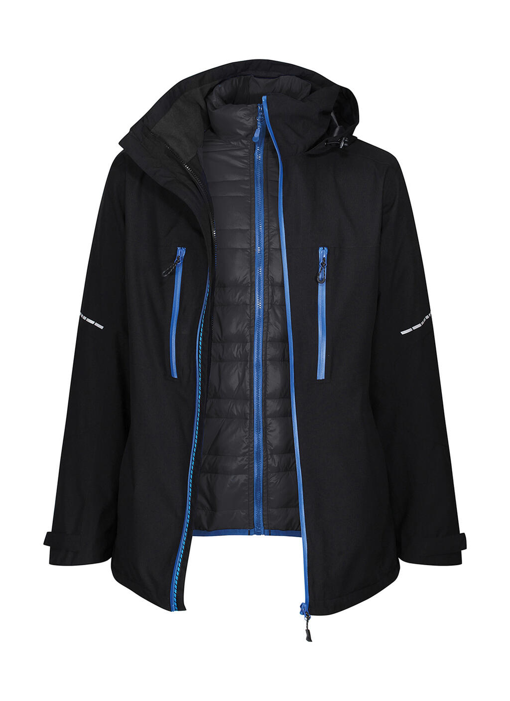 Chaqueta 3 en1 X-Pro Evader III Black/Oxford Blue