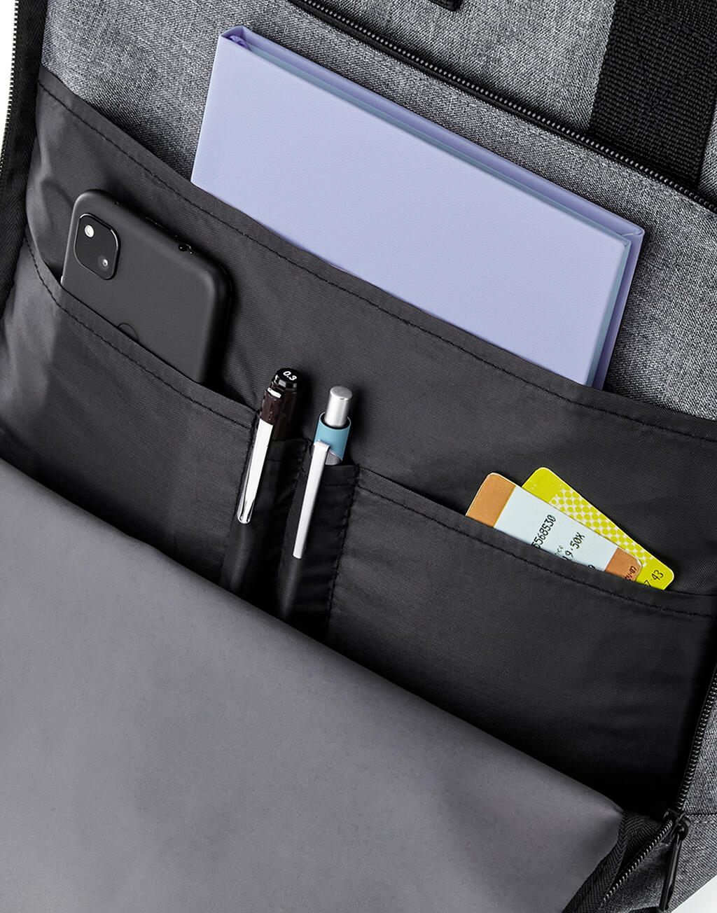  Bag Base Mochila reciclada doble asa Roll-Top para portátilotro