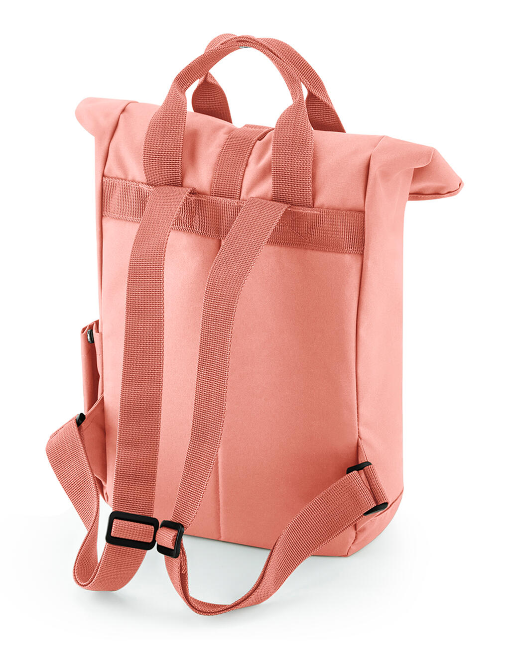  Bag Base Mochila reciclada Mini doble asa Roll-Topotro