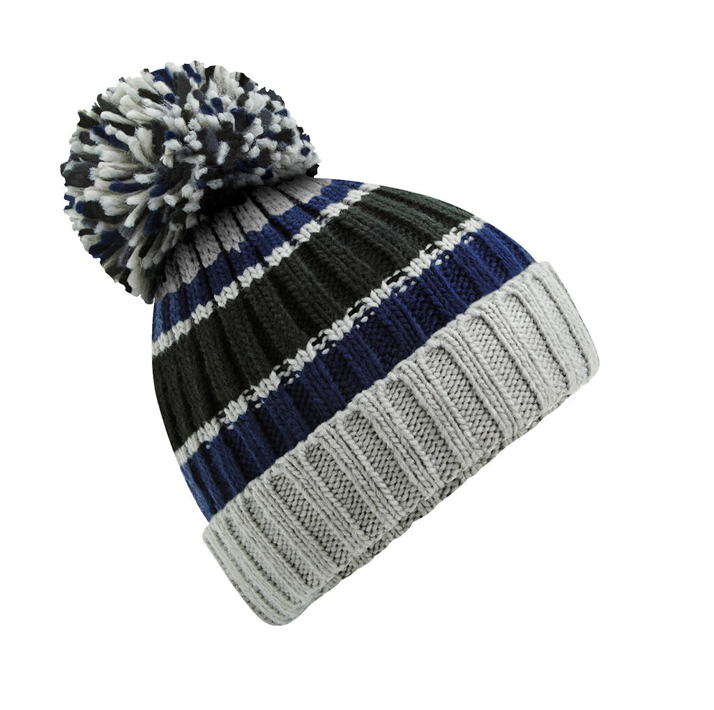 Gorro Hygge a rayas Blue Steel