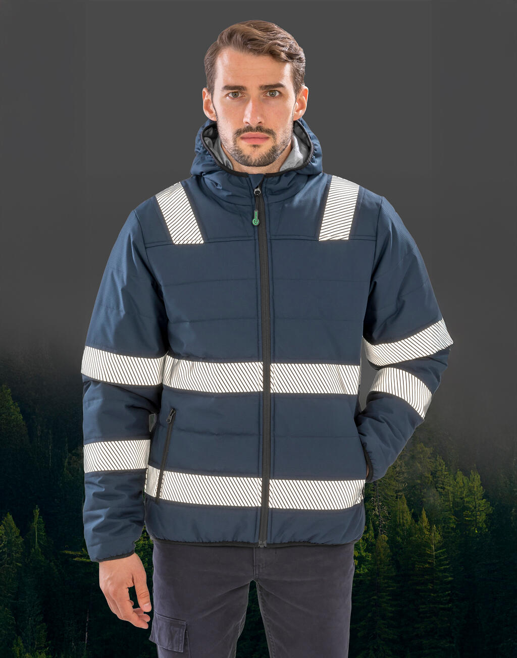  Result Chaqueta seguridad acolchada y reciclada Ripstopotro
