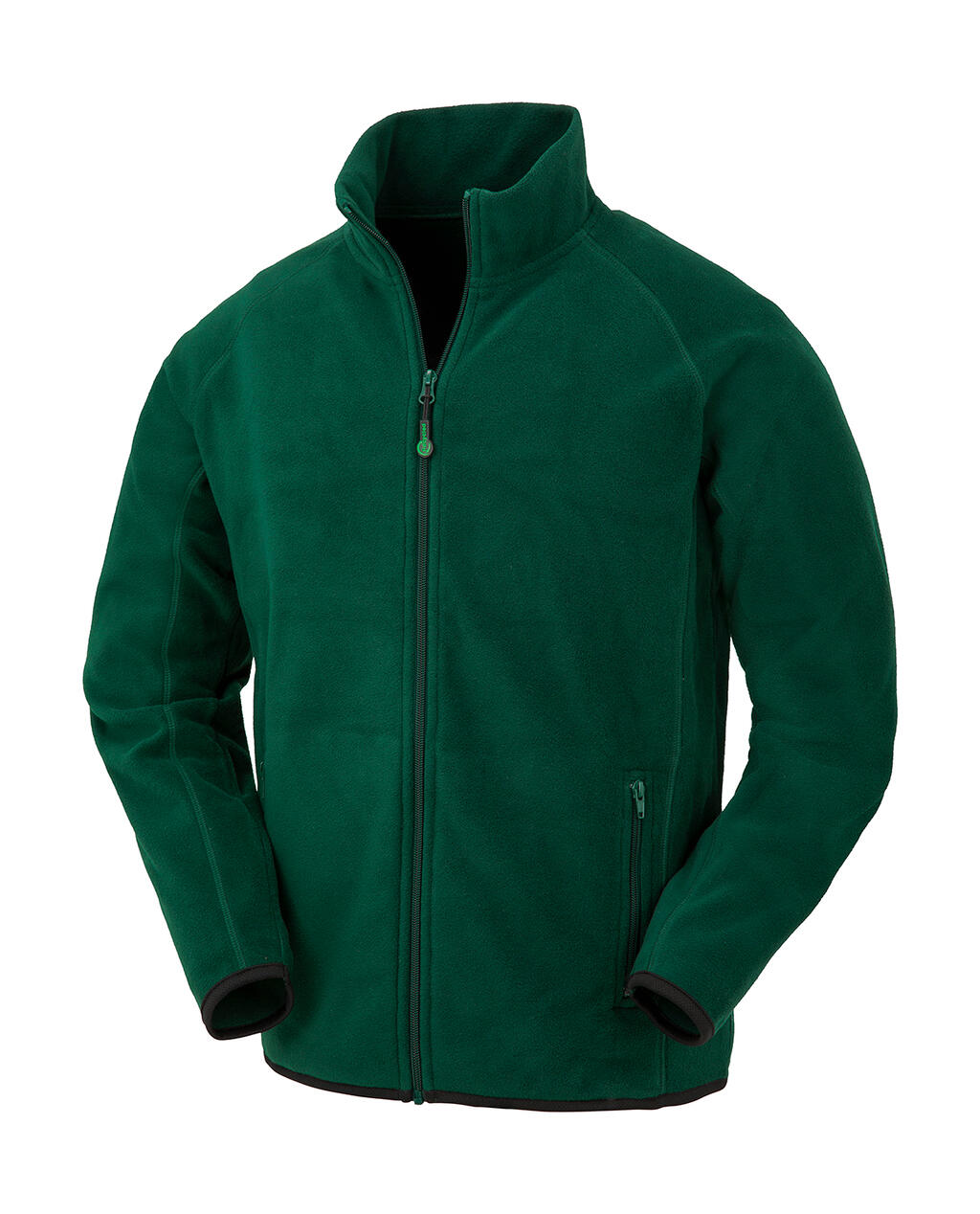 Chaqueta polar térmica y reciclada Forest Green