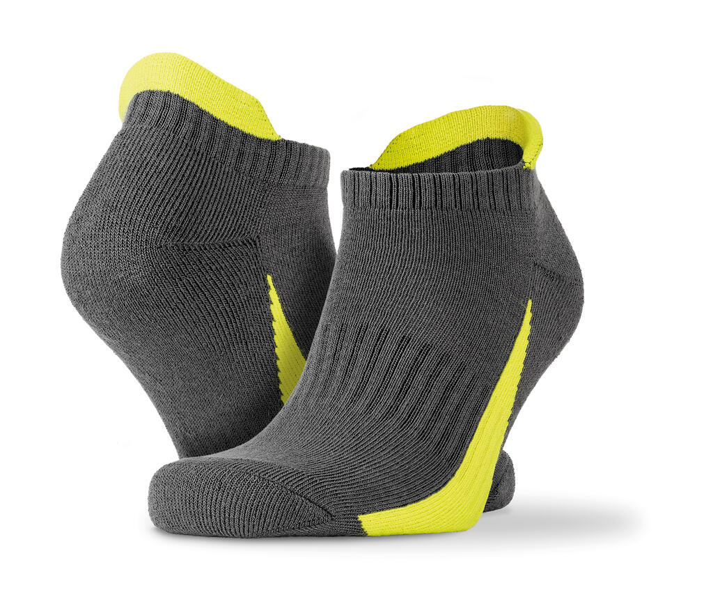 Calcetines deportivos, pack de 3 Grey/Lime