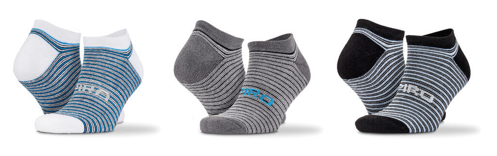 Calcetines deportivos a rayas, pack de 3 Color Mix 2