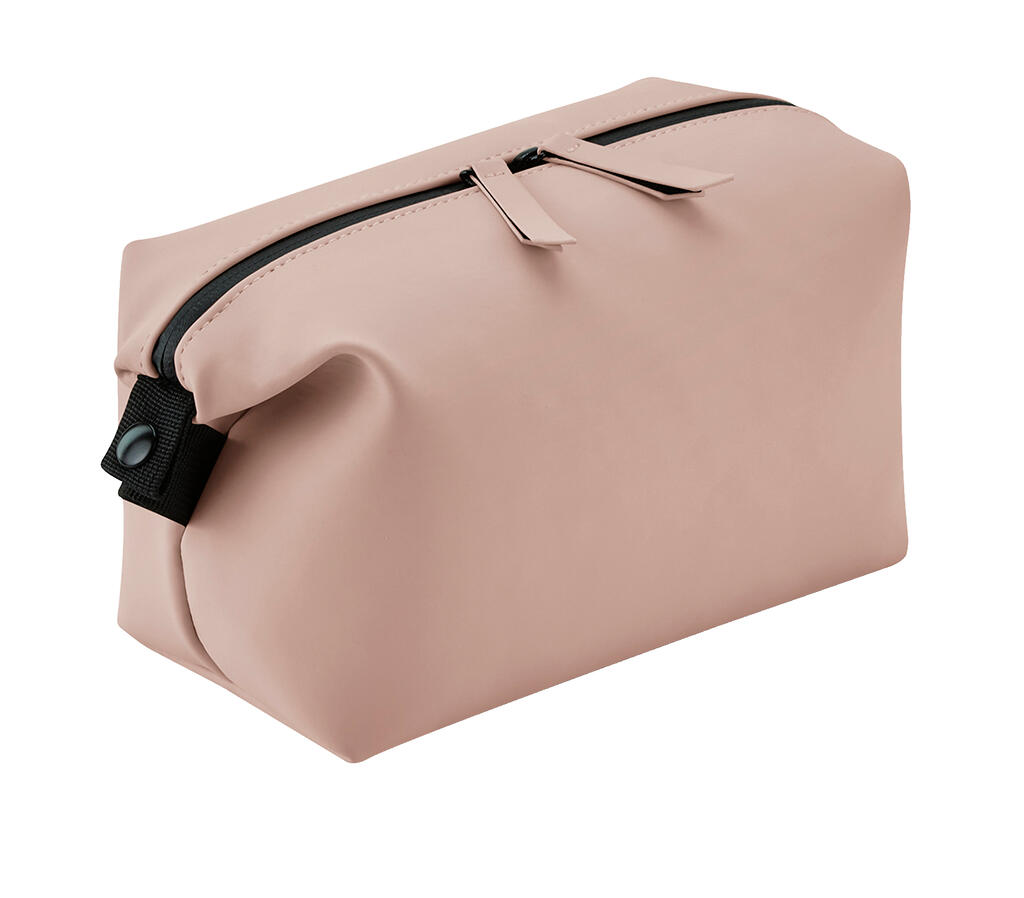 Estuche para accesorios PU mate Nude Pink