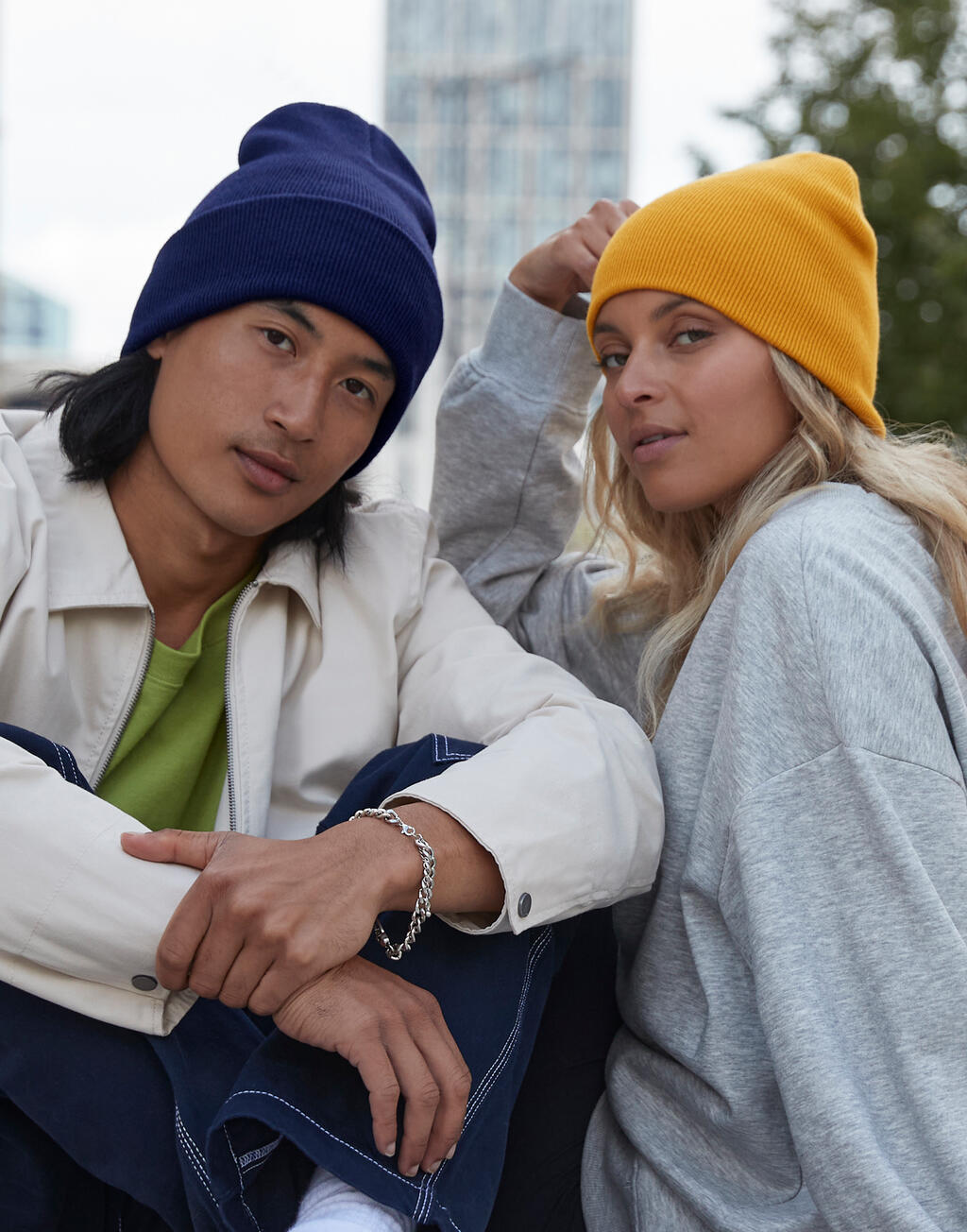  Beechfield Gorro con dobladillo ancho Originalotro