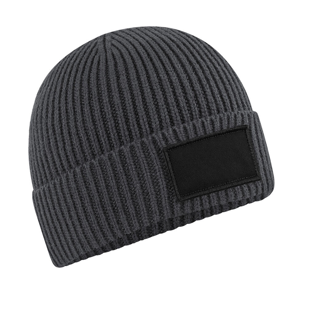 Gorro con parche Fashion Graphite Grey/Black