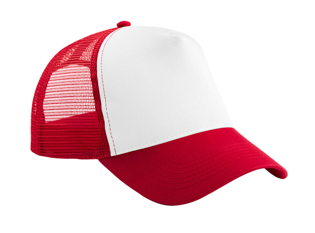 Gorra Trucker Júnior Classic Red/White