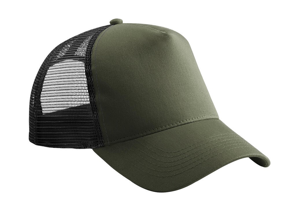 Gorra Trucker Júnior Olive Green/Black