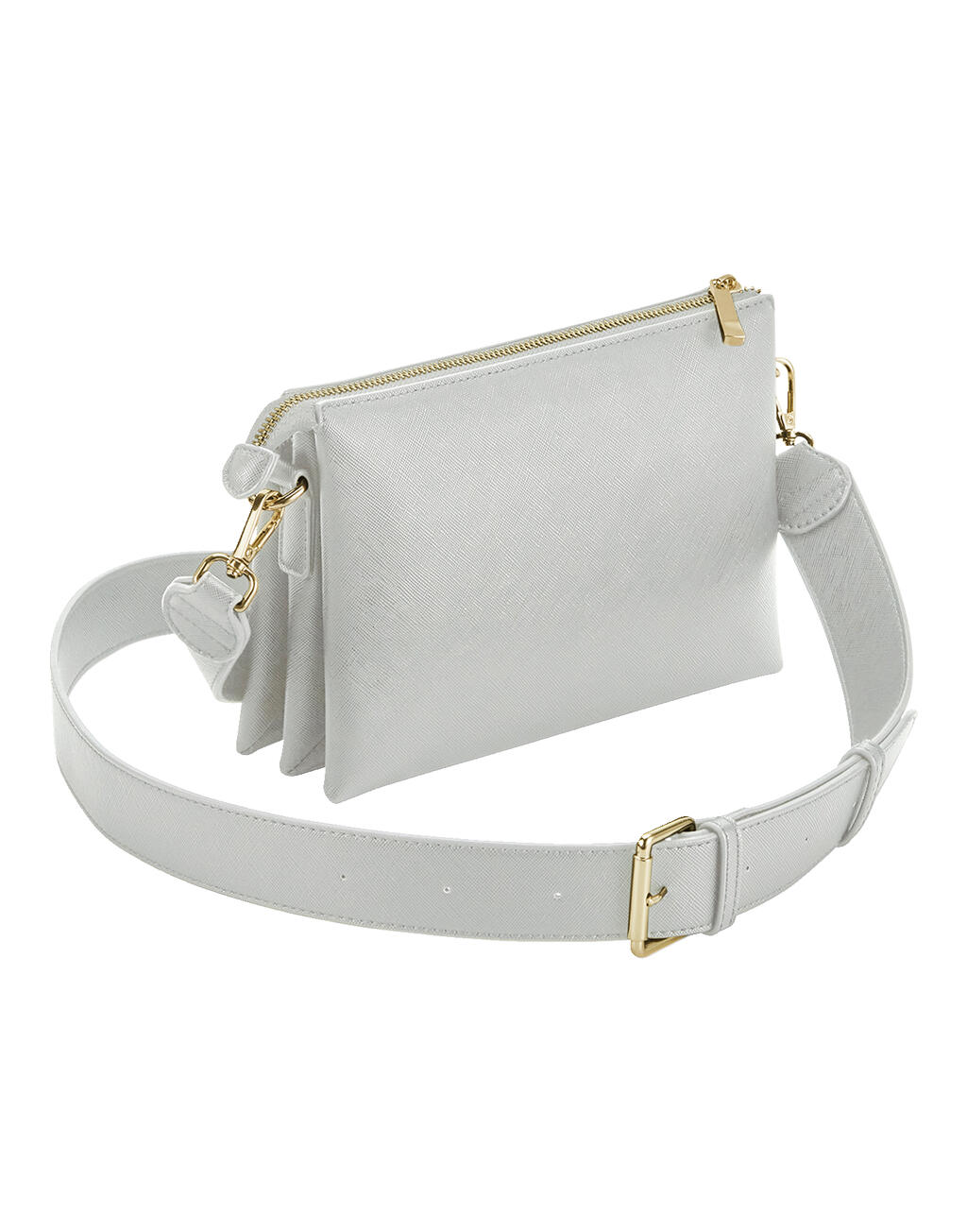 Bolsa Bandolera tacto suave Boutique Soft Grey