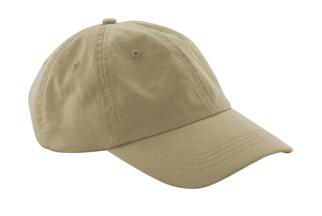 Gorra Dad 6 paneles algodón orgánico Desert Sand
