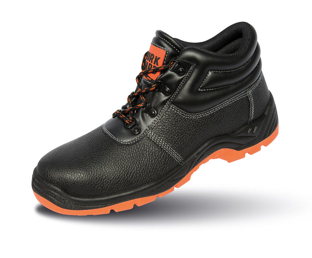 Bota de seguridad Defence Black/Orange