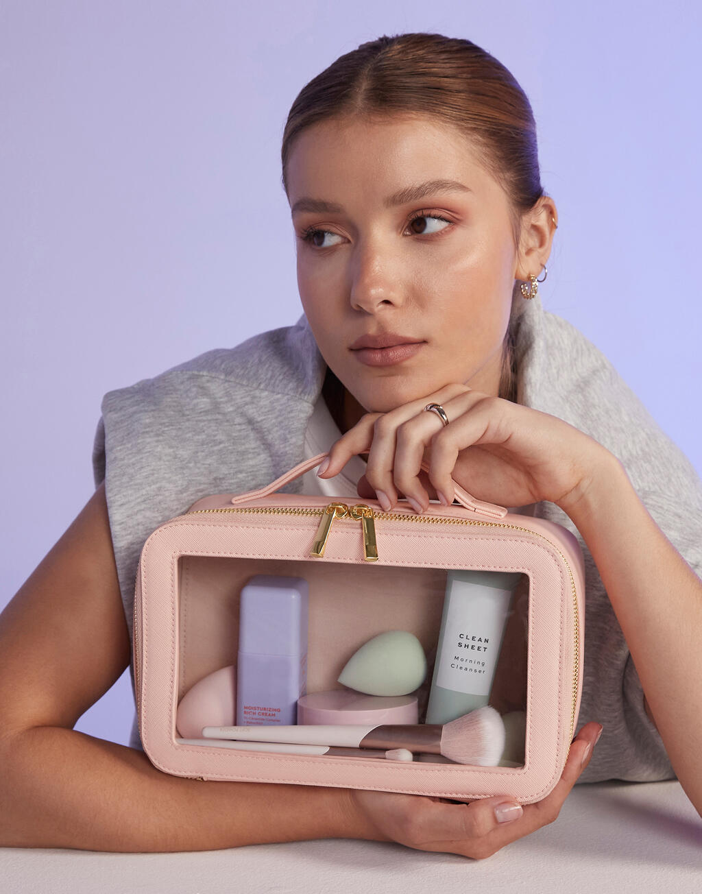  Bag Base Estuche de viaje transparente Boutiqueotro