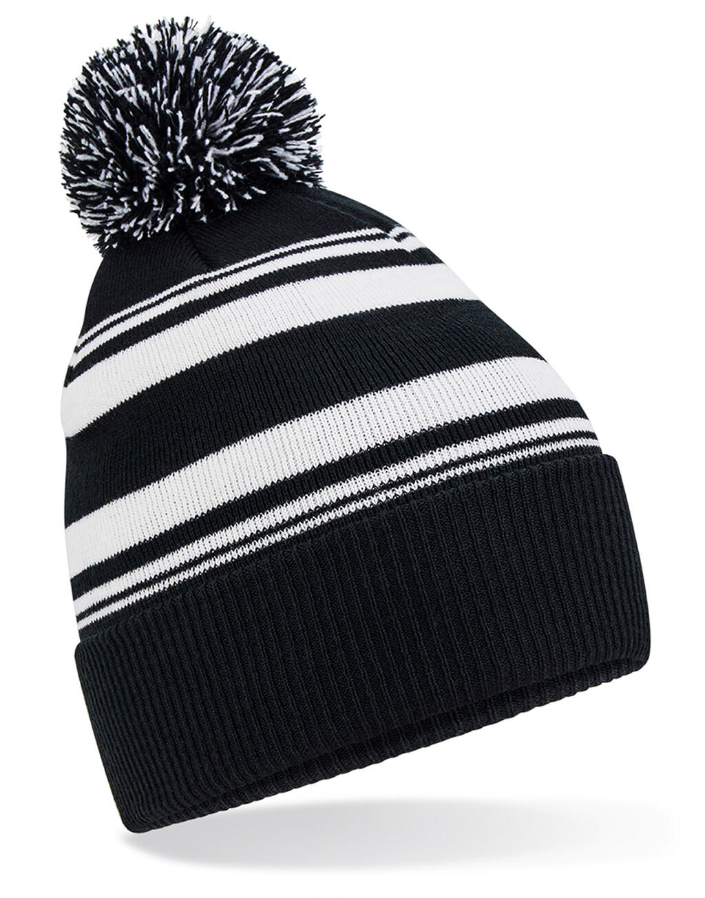  Beechfield Gorro con rayas en abanicootro