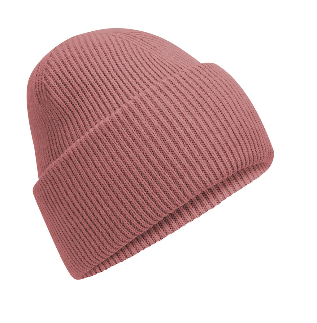 Gorro clásico con dobladillo ancho Rosé