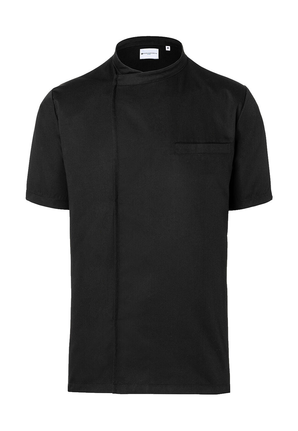 Camisa de Chef Manga corta Shirt Basic Black