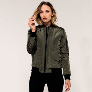 CHAQUETA BOMBER K6123 Kariban | Tuskamisetas.com