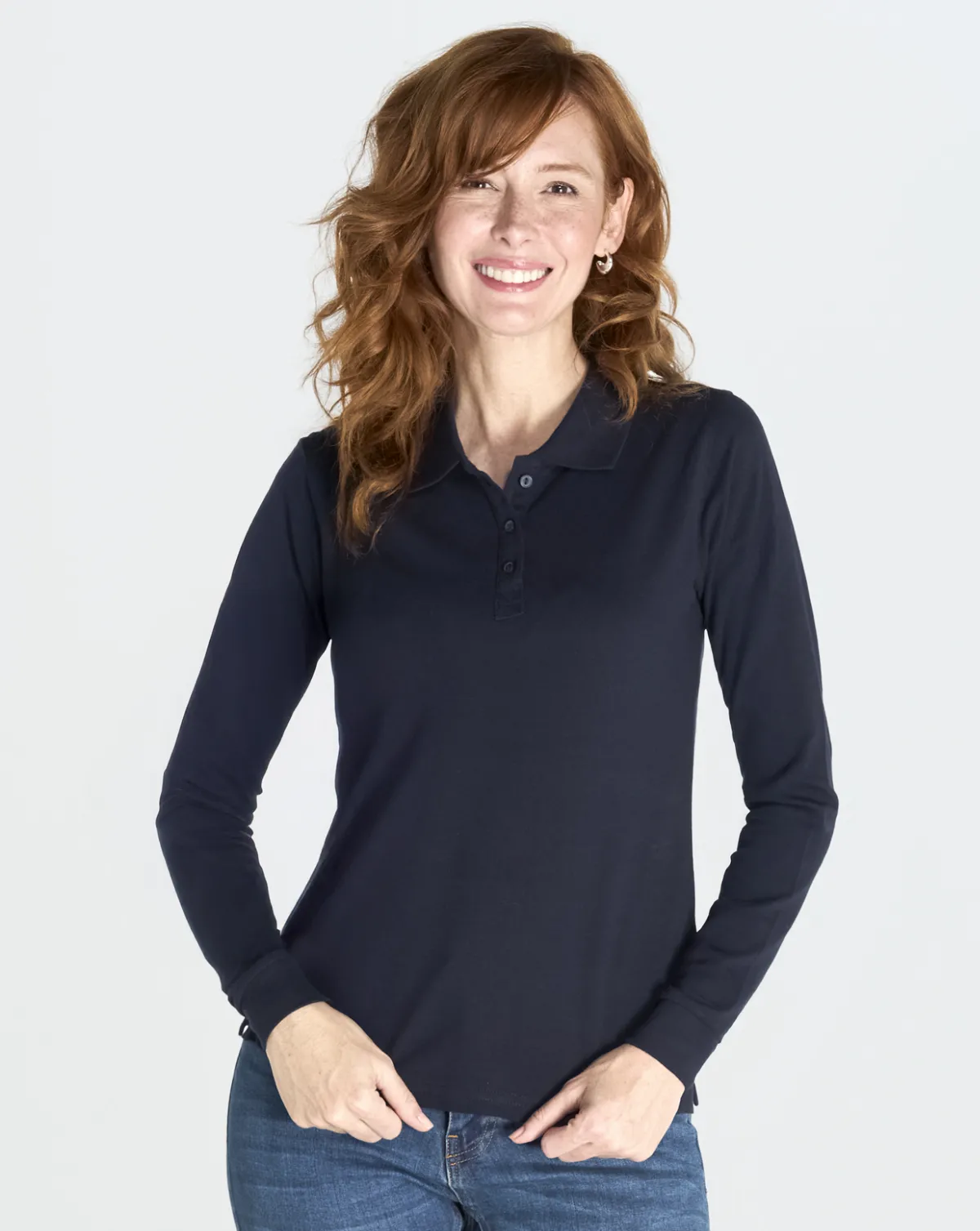 Polos JHK Regular LS Polo Lady