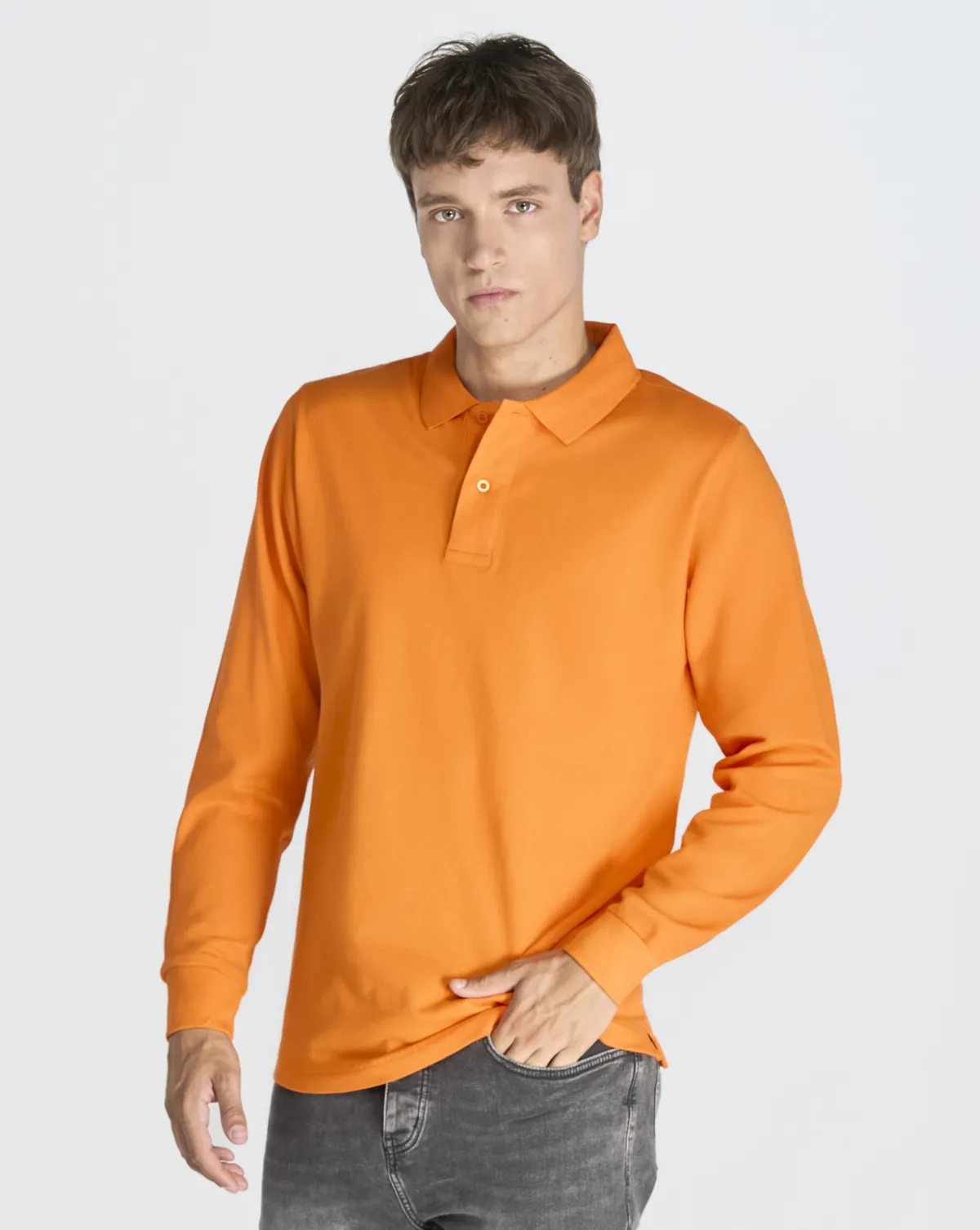 Polos JHK Regular LS Polo Man