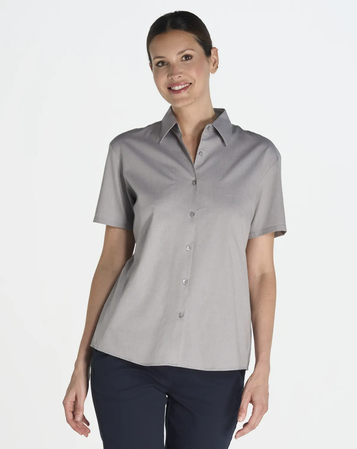 Camisas JHK Lady Casual & Business SS Oxford Shirt
