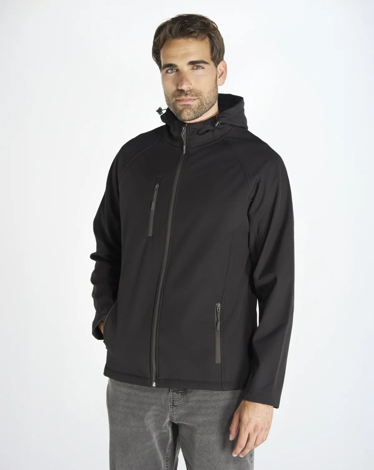 Chaquetas Softshell JHK SOFTSHELL  JACKET HOODED