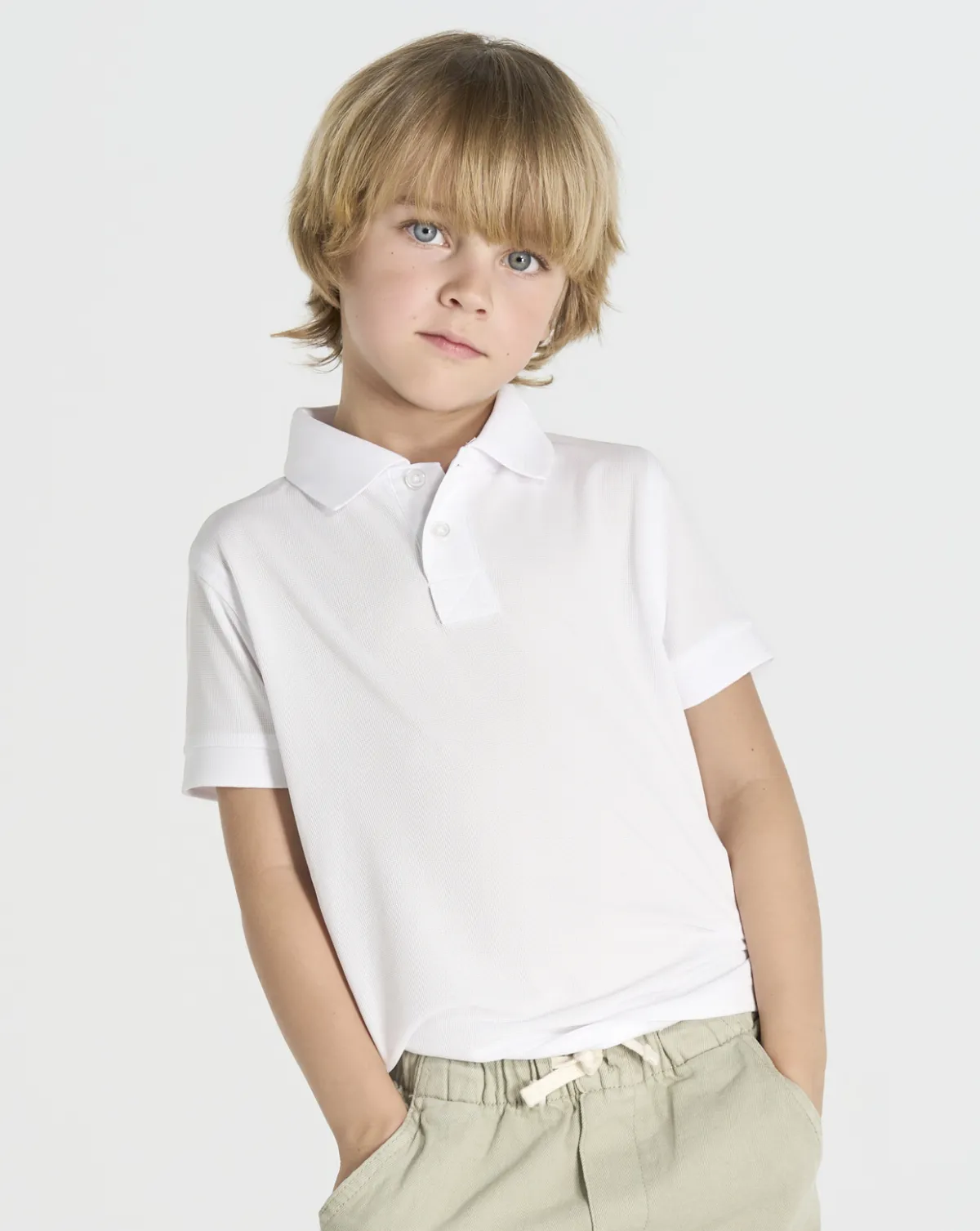 Polos JHK Pique Polo Kid