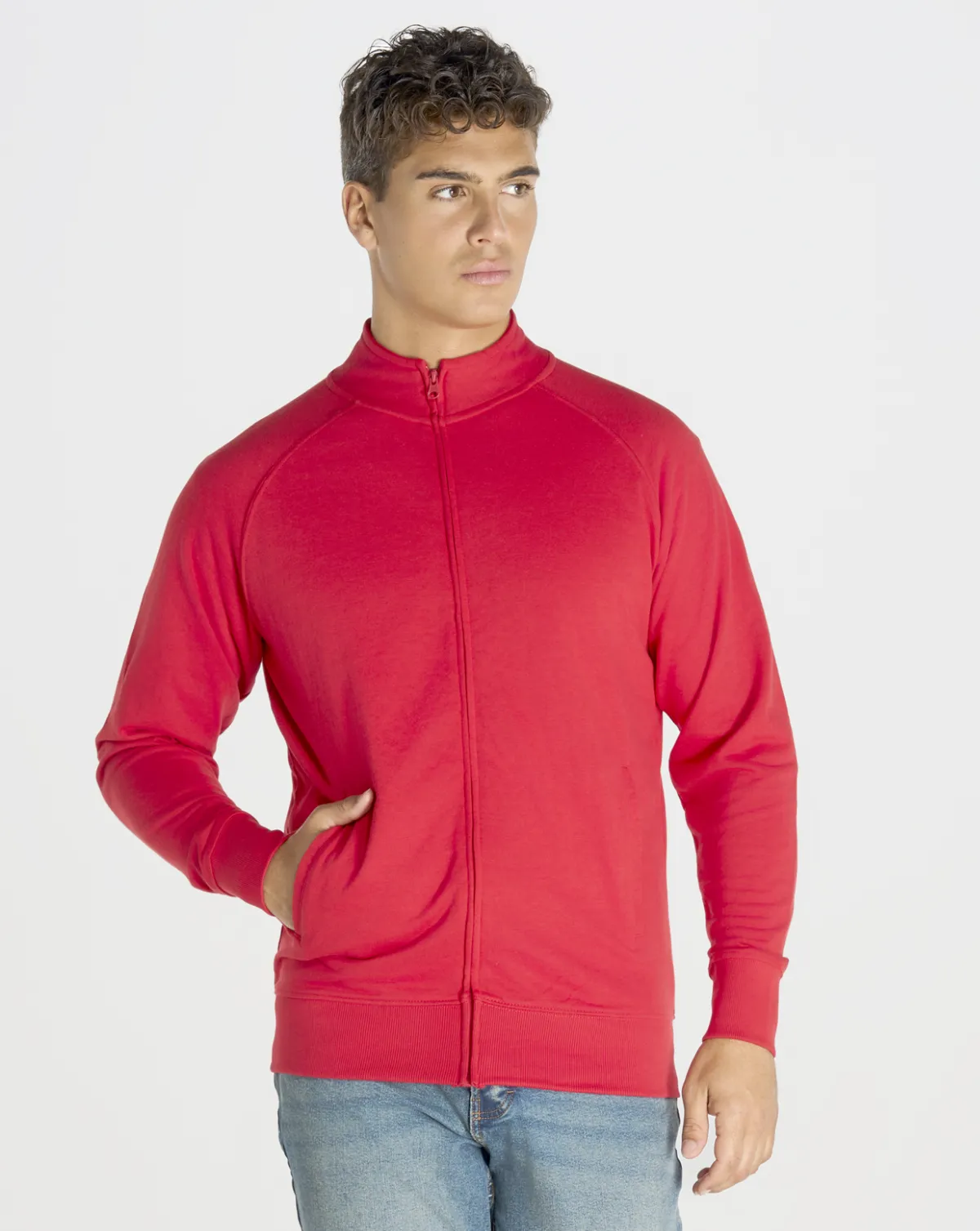 Sudaderas JHK Full Zip French Terry Sweatshirt