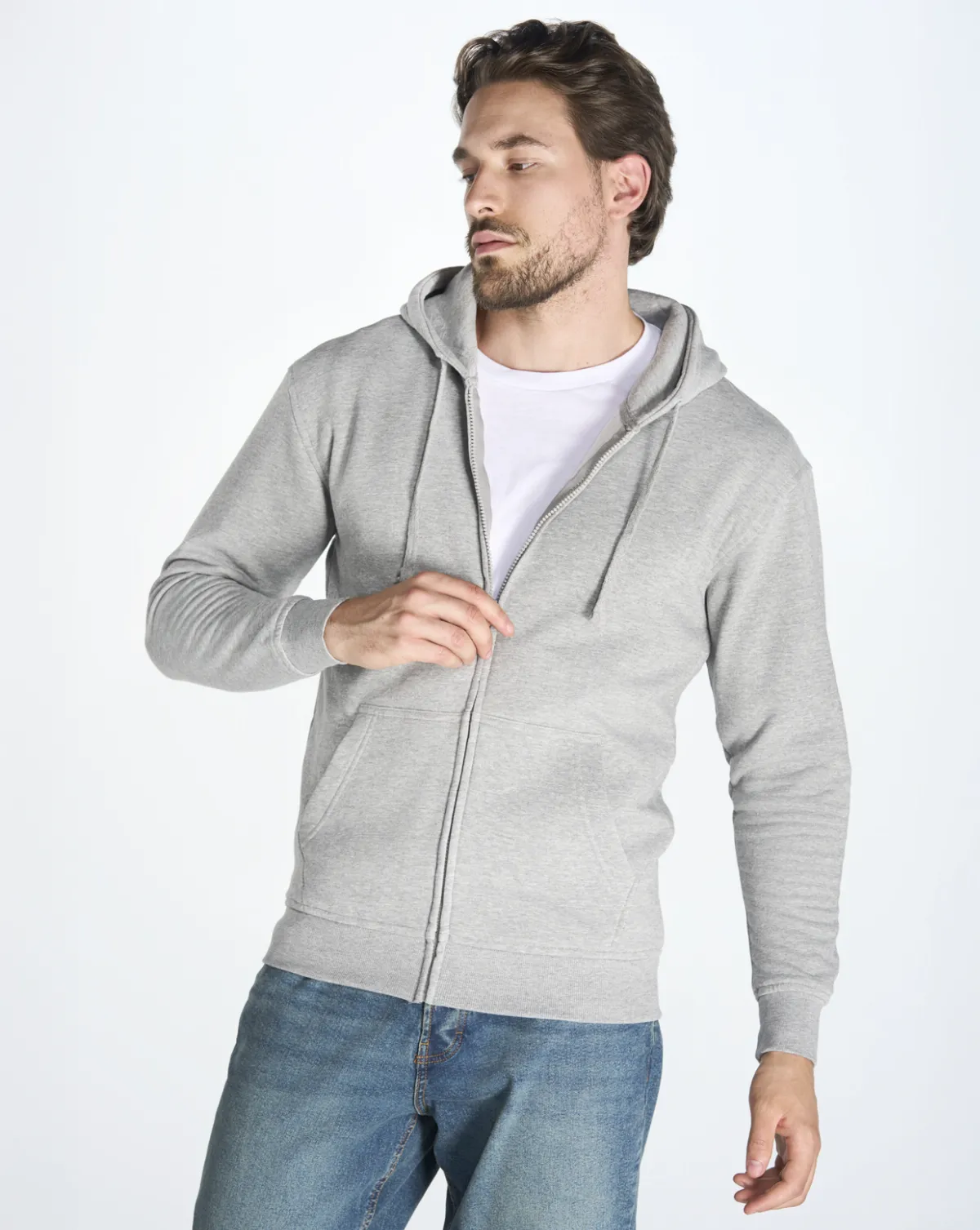 Sudaderas JHK Hooded French Terry Sweatshirt